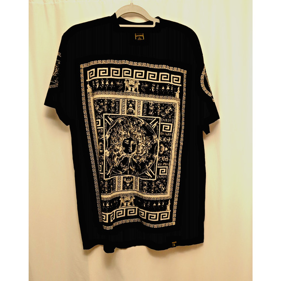 Tyga XL Last Kings Pharaoh-Style Streetwear Front Back Graphic Tee - Picture 1 of 10